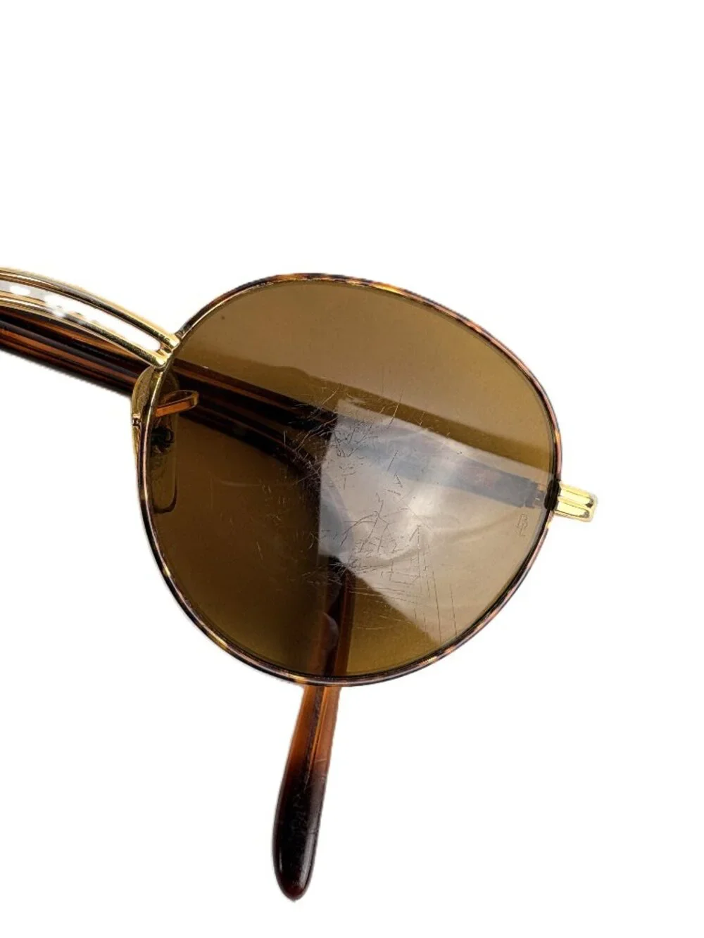 Authentic 90s Ray-Ban B&L Gold-Plated Wire Frame Sunglasses – Retro Oval